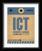 ICT Wichita Luggage Tag I Fine Art Print