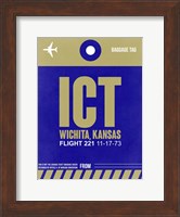 ICT Wichita Luggage Tag II Fine Art Print