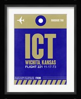 ICT Wichita Luggage Tag II Fine Art Print