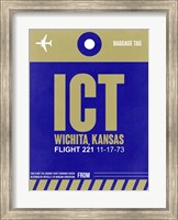 ICT Wichita Luggage Tag II Fine Art Print