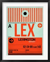 LEX Lexington Luggage Tag I Fine Art Print