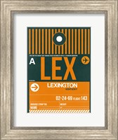 LEX Lexington Luggage Tag II Fine Art Print