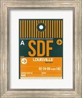 SDF Louisville Luggage Tag I Fine Art Print