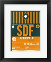SDF Louisville Luggage Tag I Fine Art Print