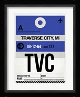 TVC Traverse City Luggage Tag I Fine Art Print