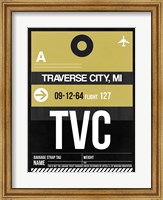 TVC Traverse City Luggage Tag II Fine Art Print