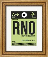 RNO Reno Luggage Tag I Fine Art Print