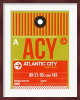 ACY Atlantic City Luggage Tag I Fine Art Print