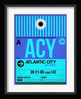 ACY Atlantic City Luggage Tag I Fine Art Print