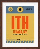 ITH Ithaca Luggage Tag I Fine Art Print