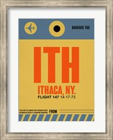 ITH Ithaca Luggage Tag I Fine Art Print