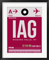 IAG Niagara Falls Luggage Tag I Fine Art Print