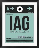 IAG Niagara Falls Luggage Tag II Fine Art Print
