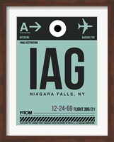 IAG Niagara Falls Luggage Tag II Fine Art Print