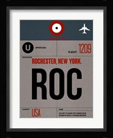 ROC Rochester Luggage Tag I Fine Art Print