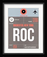 ROC Rochester Luggage Tag II Fine Art Print