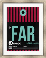 FAR Fargo Luggage Tag I Fine Art Print