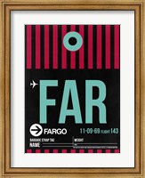 FAR Fargo Luggage Tag I Fine Art Print