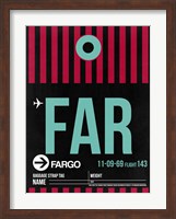 FAR Fargo Luggage Tag I Fine Art Print