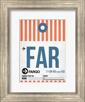 FAR Fargo Luggage Tag II Fine Art Print