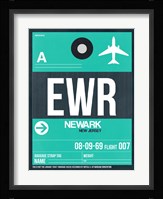 EWR Newark Luggage Tag II Fine Art Print
