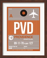 PVD Providence Luggage Tag II Fine Art Print