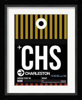 CHS Charleston Luggage Tag I Fine Art Print