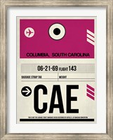 CAE Columbia Luggage Tag I Fine Art Print