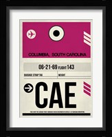 CAE Columbia Luggage Tag I Fine Art Print
