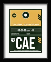 CAE Columbia Luggage Tag II Fine Art Print