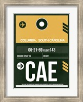 CAE Columbia Luggage Tag II Fine Art Print