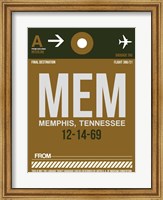 MEM Memphis Luggage Tag I Fine Art Print