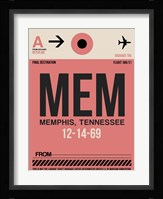 MEM Memphis Luggage Tag II Fine Art Print