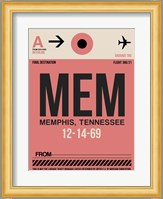 MEM Memphis Luggage Tag II Fine Art Print