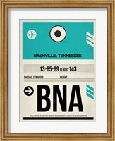 BNA Nashville Luggage Tag II Fine Art Print