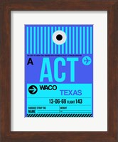 ACT Waco Luggage Tag II Fine Art Print