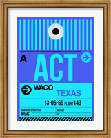 ACT Waco Luggage Tag II Fine Art Print