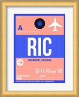RIC Richmond Luggage Tag II Fine Art Print