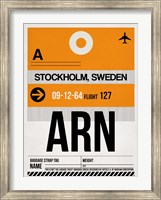 ARN Stockholm Luggage Tag I Fine Art Print
