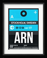 ARN Stockholm Luggage Tag I Fine Art Print