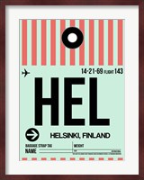 HEL Helsinki Luggage Tag I Fine Art Print