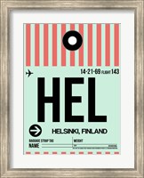 HEL Helsinki Luggage Tag I Fine Art Print