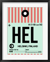 HEL Helsinki Luggage Tag I Fine Art Print