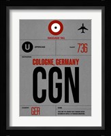 CGN Cologne Luggage Tag I Fine Art Print