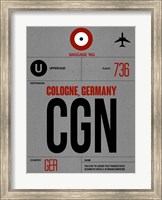 CGN Cologne Luggage Tag I Fine Art Print