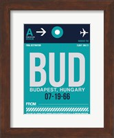 BUD Budapest Luggage Tag II Fine Art Print