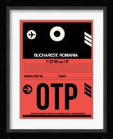 OTP Bucharest Luggage Tag I Fine Art Print