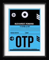 OTP Bucharest Luggage Tag II Fine Art Print