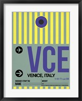 VCE Venice Luggage Tag I Fine Art Print