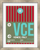 VCE Venice Luggage Tag II Fine Art Print